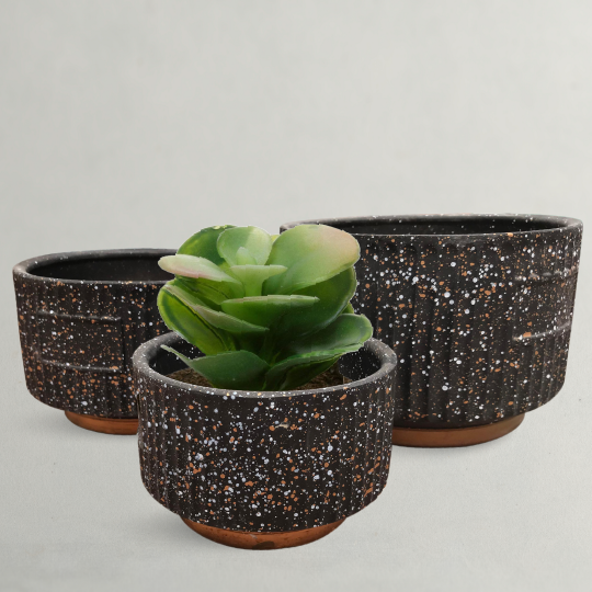 Round Planter Pot For Indoor Potted Plants 
