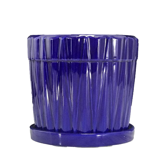 Purple Ceramic Planter - Purple Flower Pot