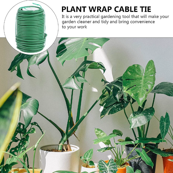 Rubber Ties For Plants - Soft Plant Wire - Super Soft Rubber Ties