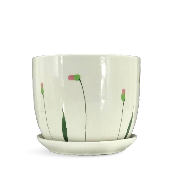 White Ceramic Pot - White Ceramic Flower Pots Buy Online Now